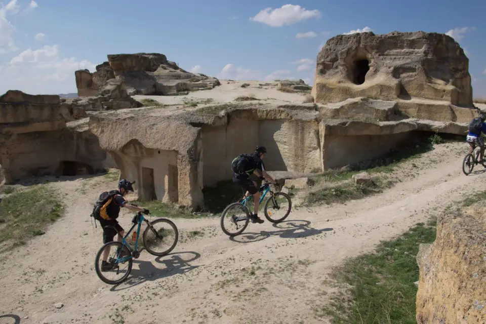 Capadocia: Excursión en bicicleta con almuerzo local&traslado&guía