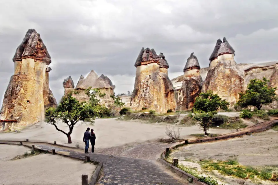 Excursión combinada Rojo/Verde de Capadocia de un día completo en 1 día