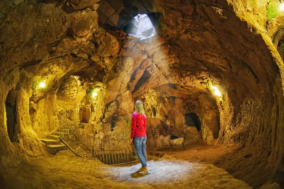 Excursión de un día a la Capadocia Meridional - Ciudad Subterránea de Kaymakli