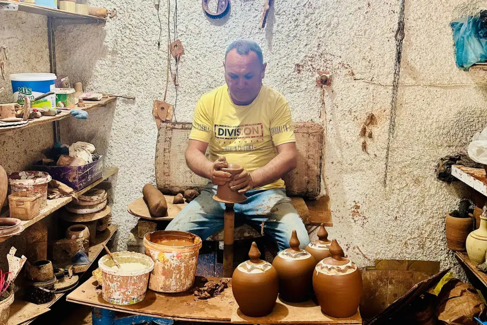 Capadocia: Experiencia de fabricación de cerámica con servicio de recogida del hotel