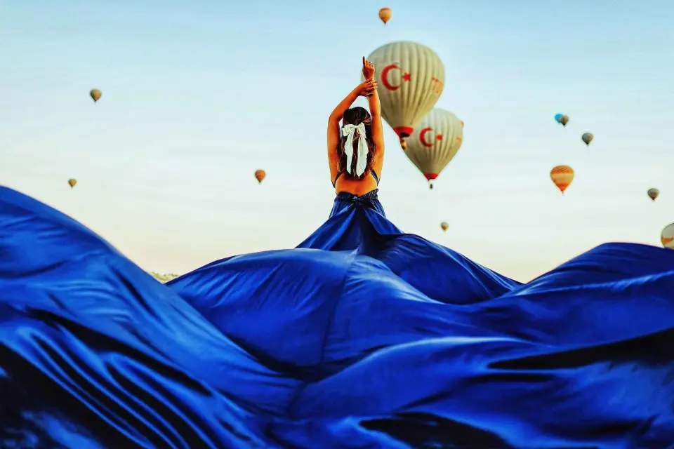 Fotos de Capadocia con globos aerostáticos