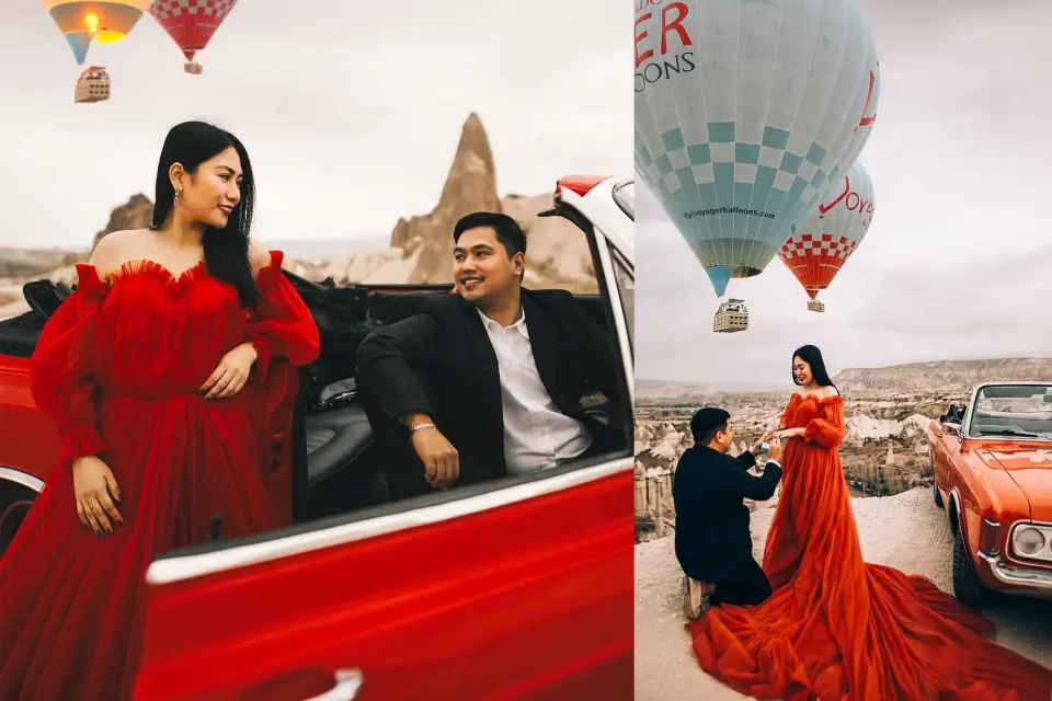 Göreme: Alquiler de vestidos volantes de tul en Capadocia
