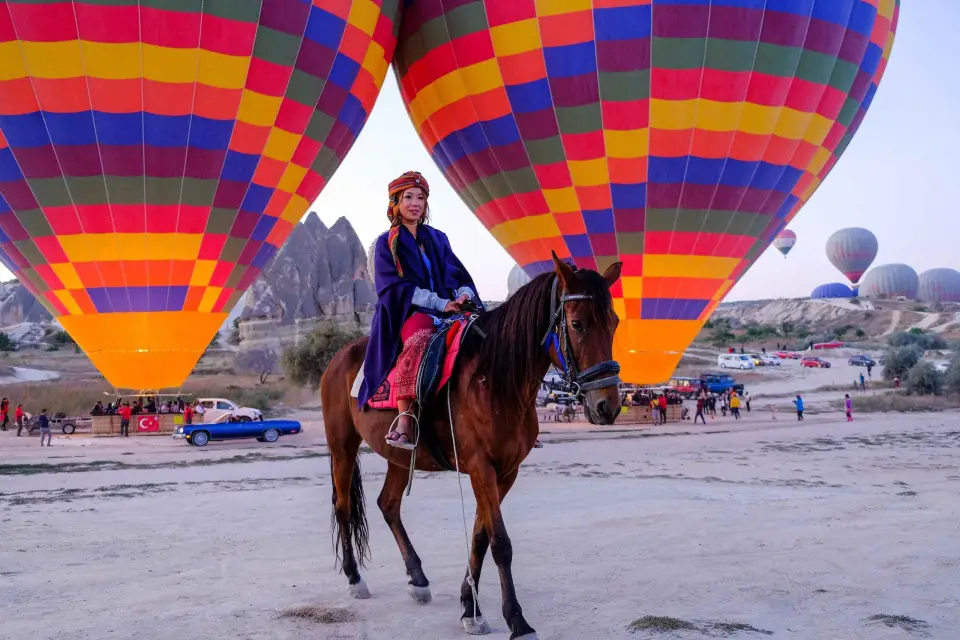 Goreme: Excursión a caballo al amanecer