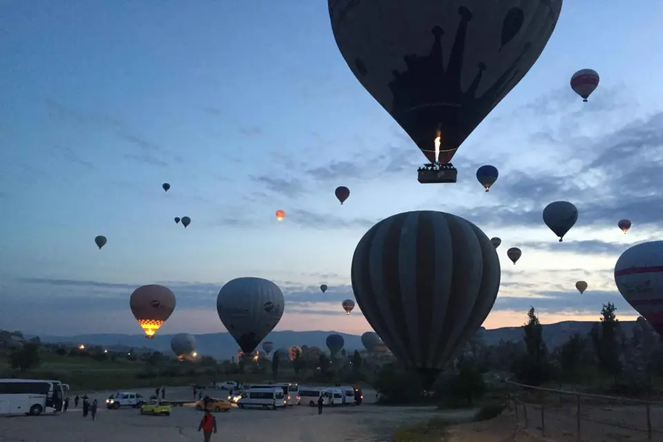 Capadocia: Observación en globo aerostático