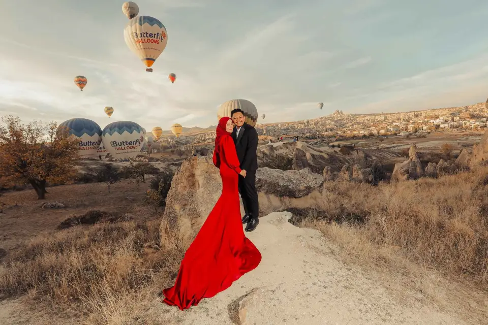 Sesión fotográfica en Capadocia