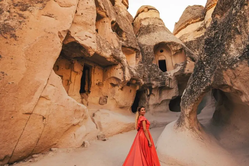 Tour rojo en Capadocia con guía en español