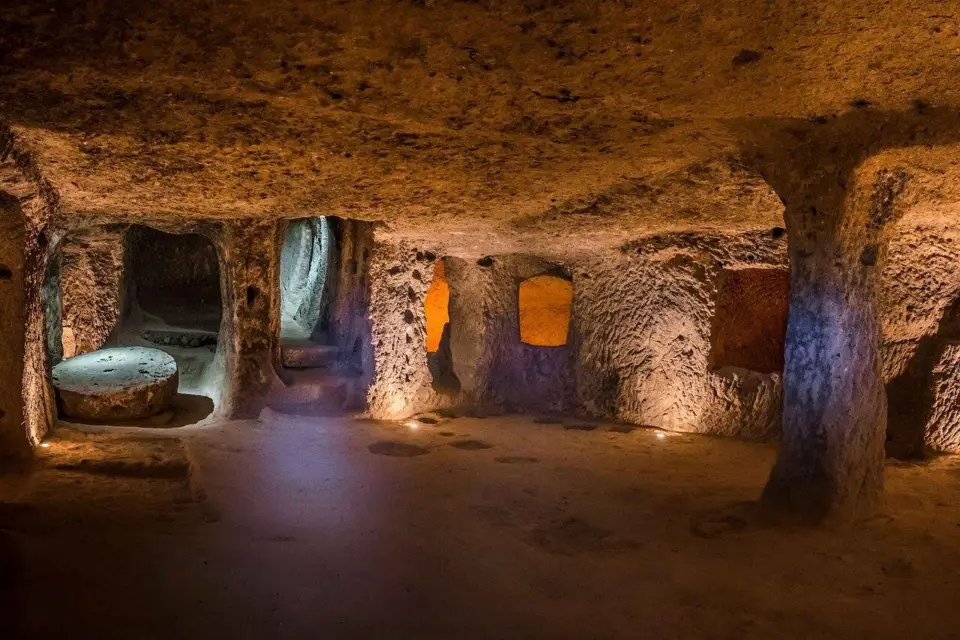 Visita Privada a la Ciudad Subterránea de Capadocia(Coche y Conductor)