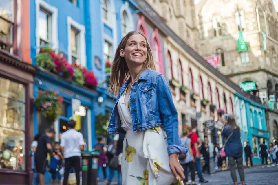 Casco antiguo de Edimburgo: sesión de fotos profesional y fotos editadas