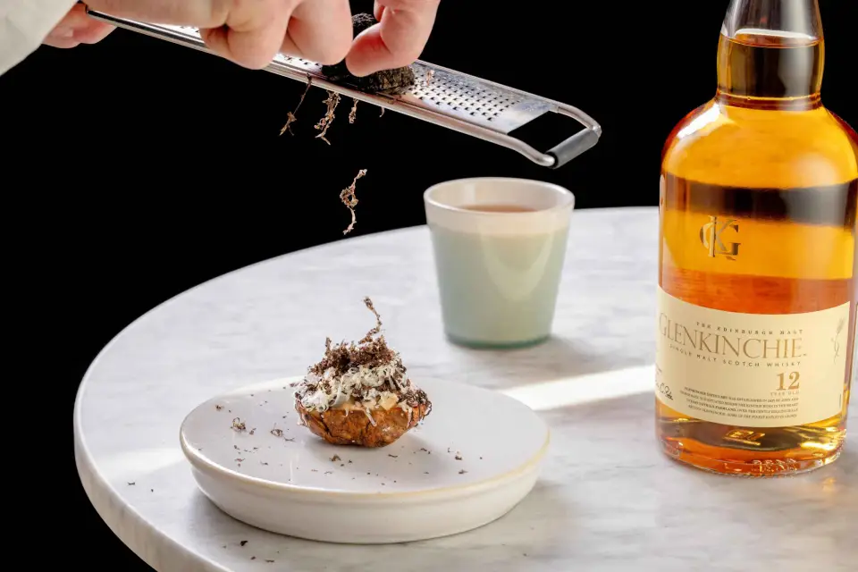 Edimburgo: Cócteles Johnnie Walker y cocina de 4 platos