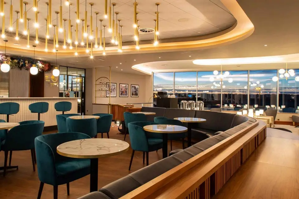 EDI Aéroport d'Edimbourg : Salon Plaza Premium