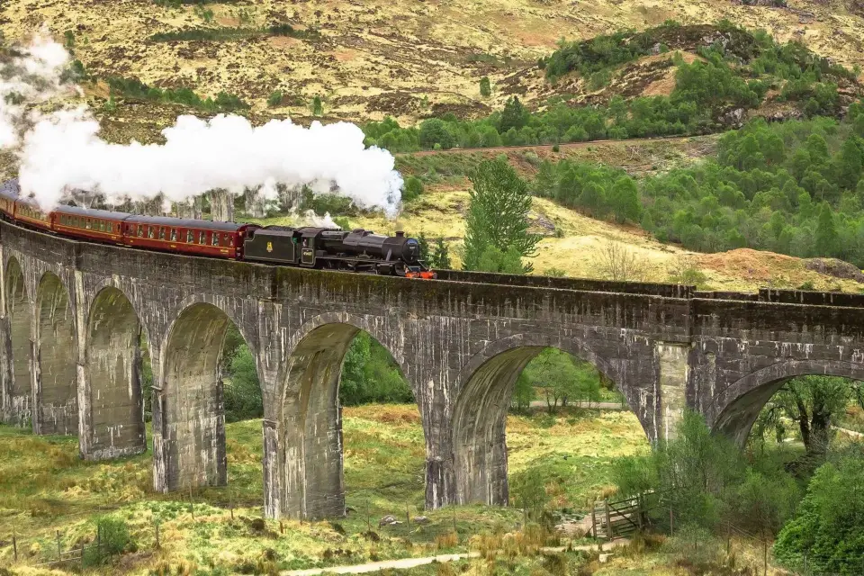 Edimburgo: Excursión de 2 días a Glen Coe, Tren Jacobita y Tierras Altas