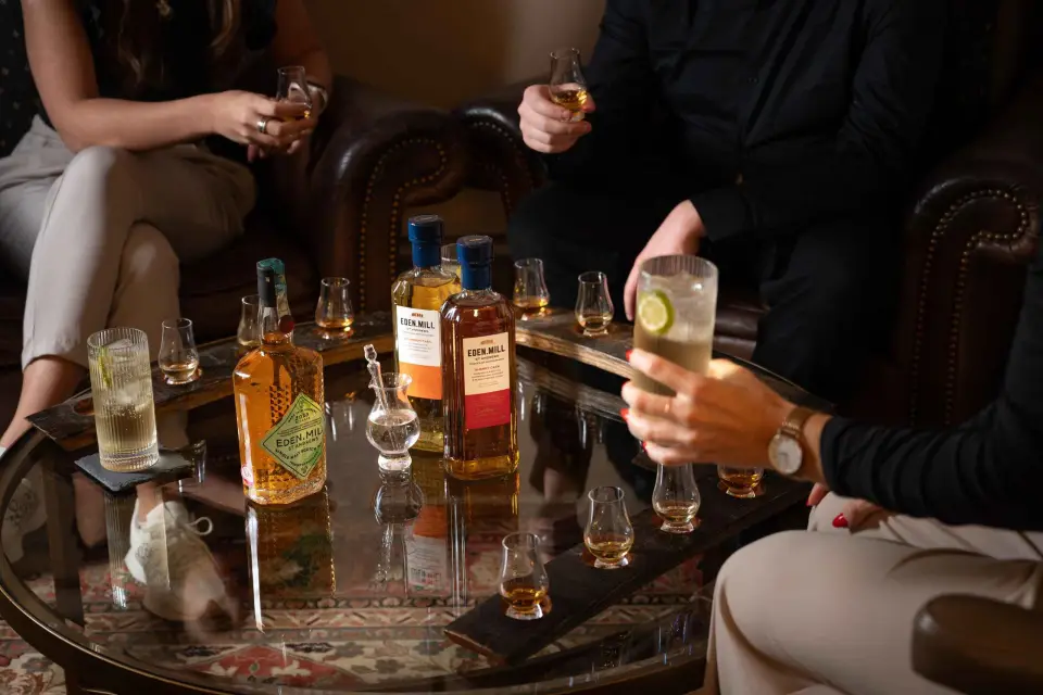 Experiencia de vuelo con whisky de malta