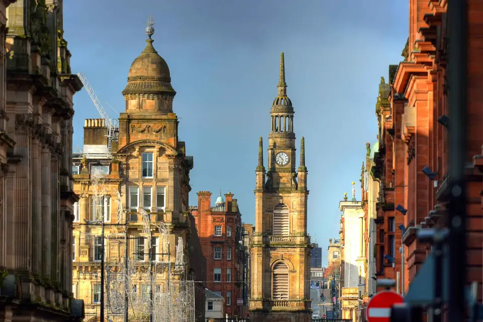 Glasgow: Highlights App Tour guiado con puzzles