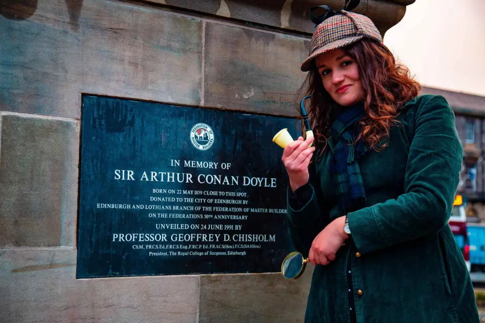 Edimburgo: recorrido privado a pie por Sherlock Holmes