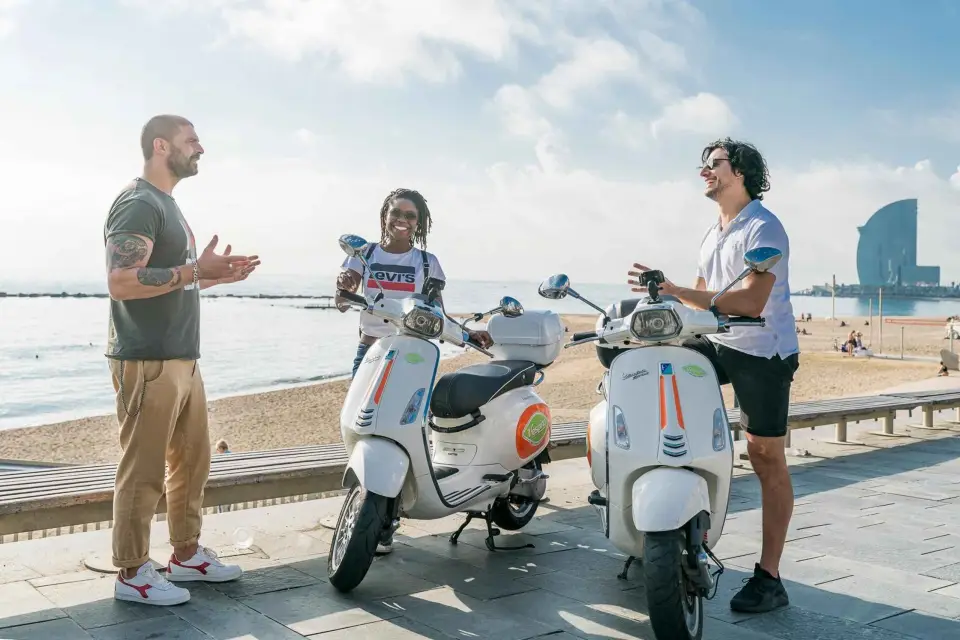 Lo mejor de Barcelona: 4 horas en Vespa