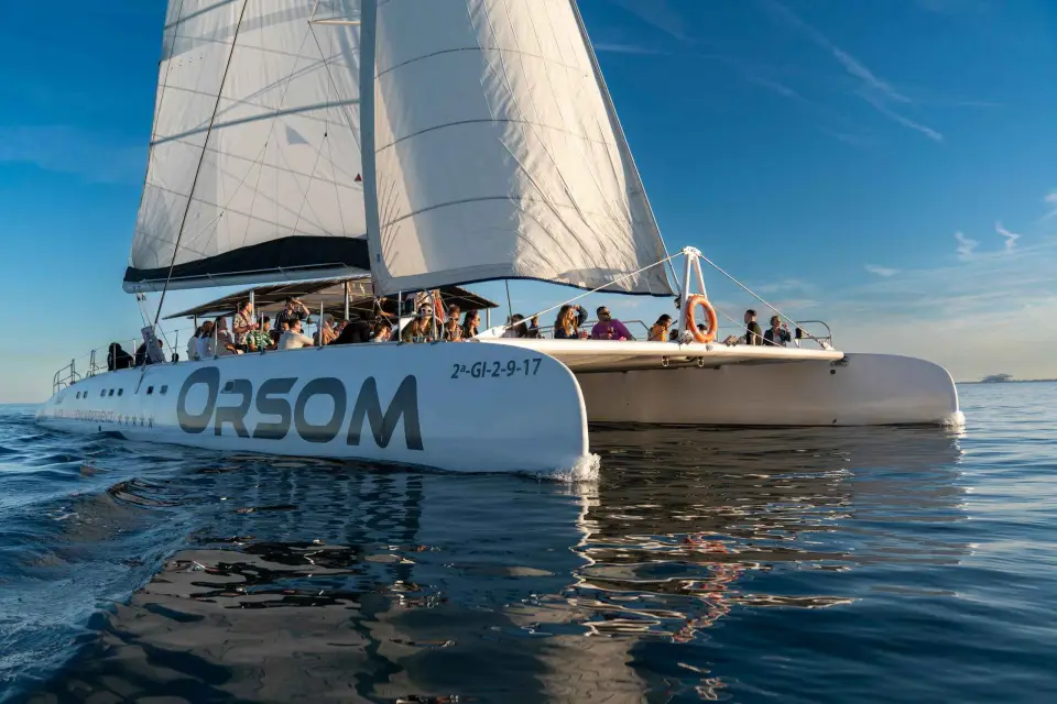 Barcelona: crucero en catamarán con vistas a la ciudad