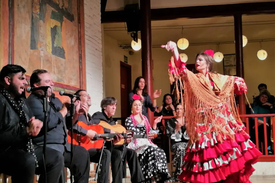 Espectáculo flamenco en el Tablao de Carmen