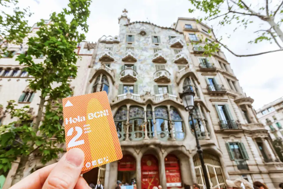Barcelona: tarjeta de transporte público Hola Barcelona