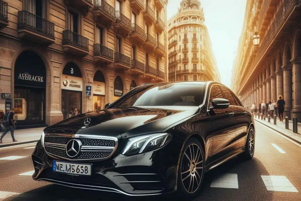 Barcelona Tour: por lugares emblemáticos en coches de lujo con guía.