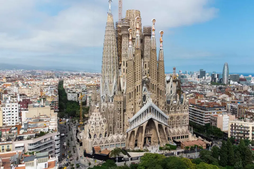 Barcelona: Visita guiada combinada a la Sagrada Familia y el Park Güell