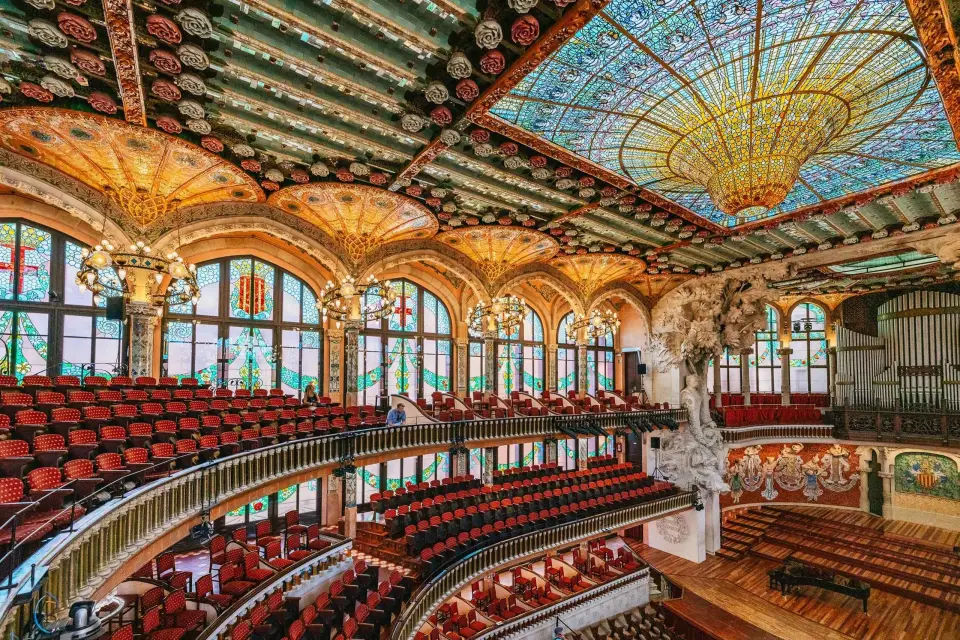 Visite guidée du Palau de la Música