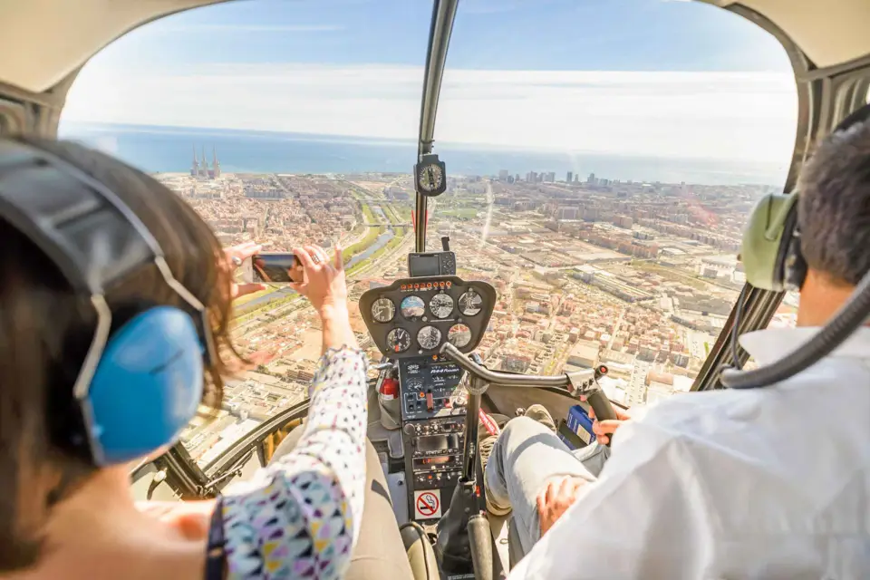 Barcelona: Vuelo panorámico en helicóptero