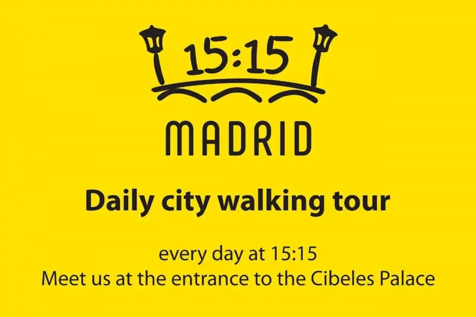 Madrid a las 15:15 | Visita guiada a pie por la ciudad en grupo reducido