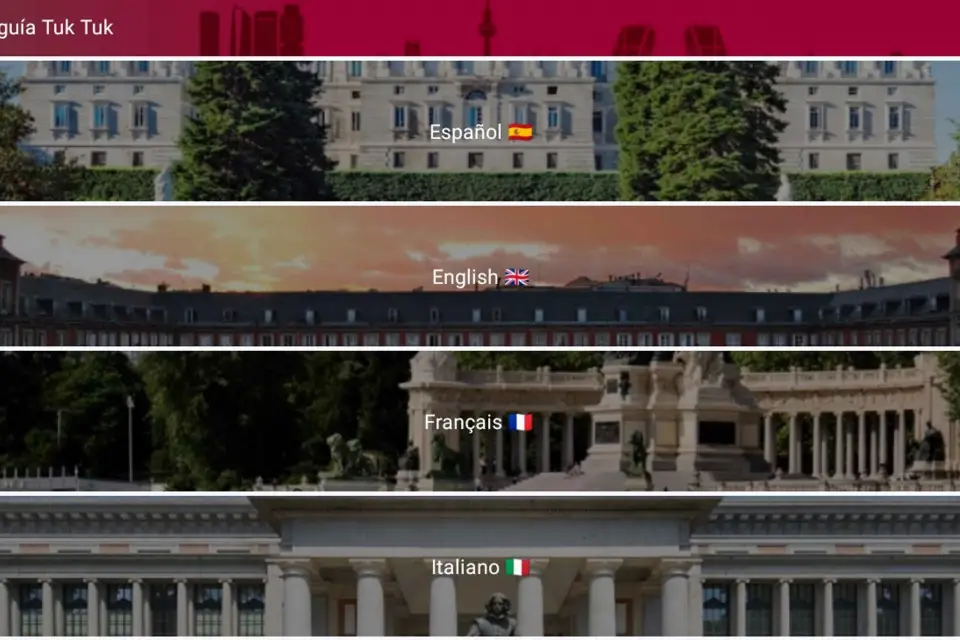 Audioguía por lo mejor de Madrid con voces nativas