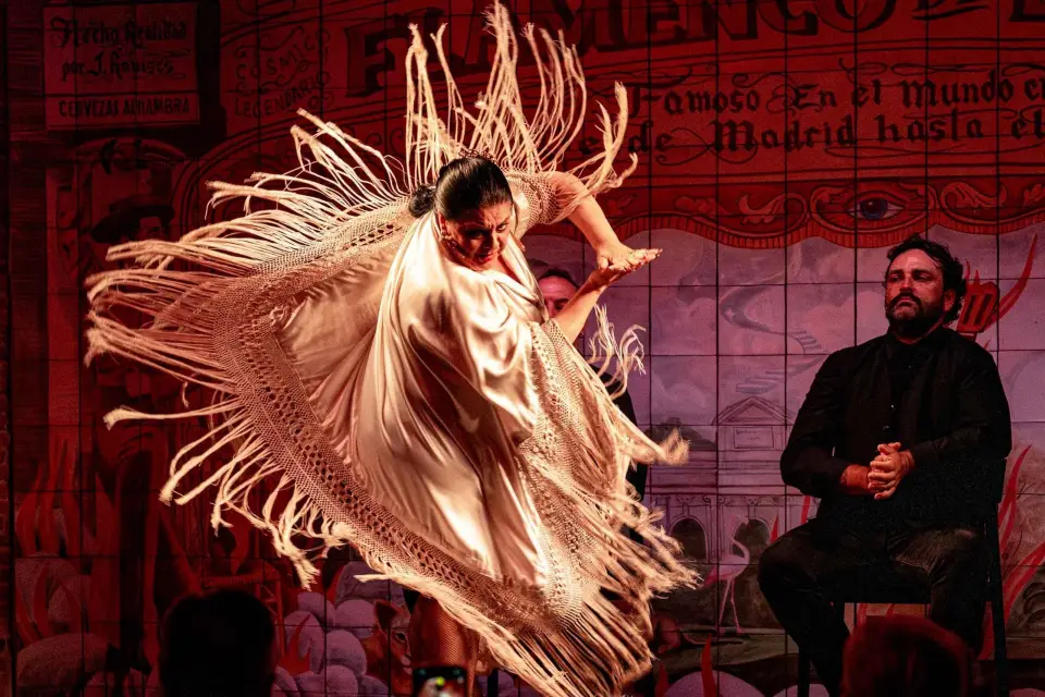 Madrid: Espectáculo Flamenco de Leones y Experiencia Gastronómica