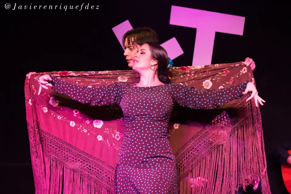 Espectáculo en el tablao flamenco Las Tablas