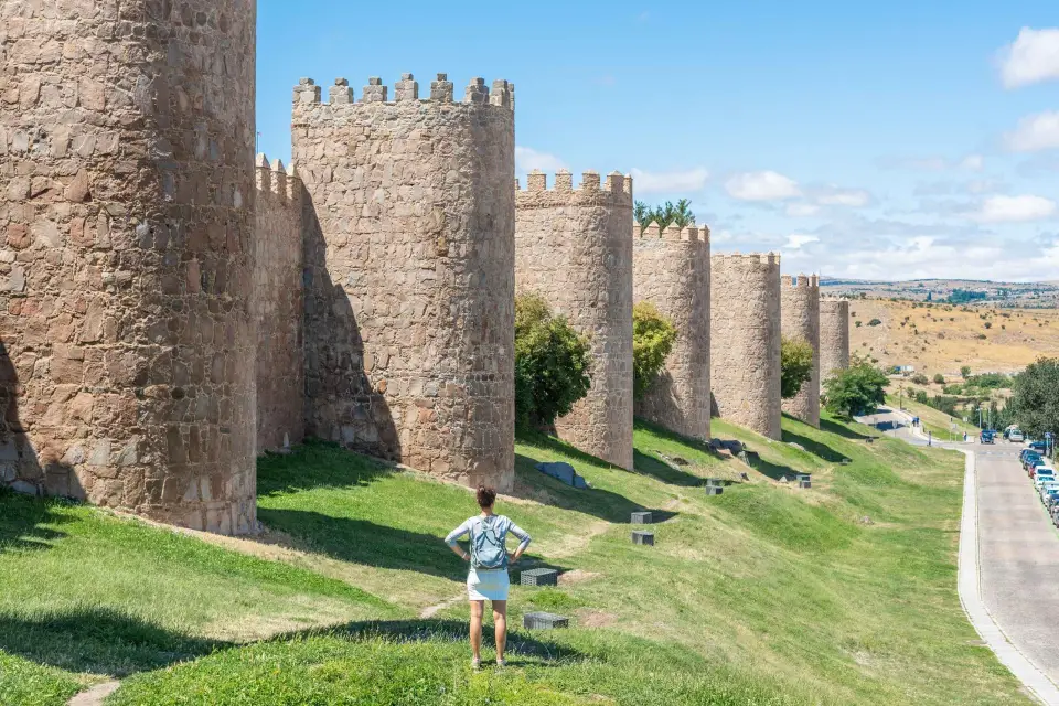 Desde Madrid: Excursión de un día a Ávila y Salamanca con tour guiado