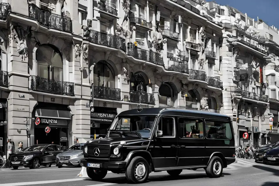 Furgoneta 7 Pax - 8 horas de disponibilidad en Madrid