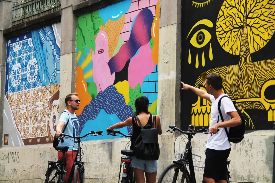 Madrid: Recorrido en bici por el arte callejero