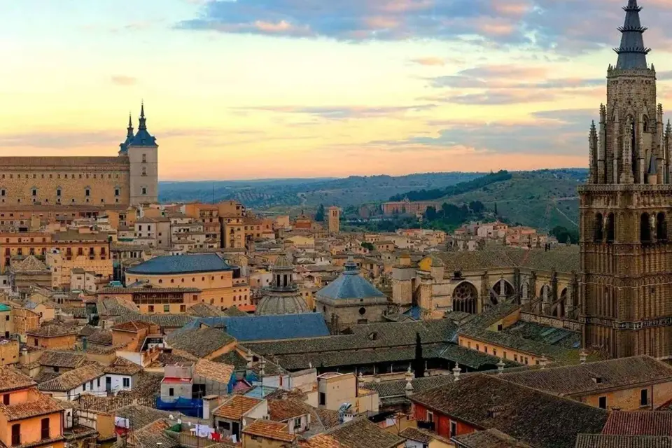 Segovia, Toledo, Alcázar: Salida de Madrid