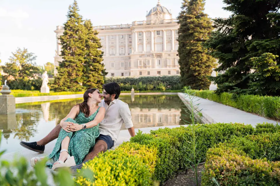 Madrid: Sesión de fotos profesional en el Palacio Real