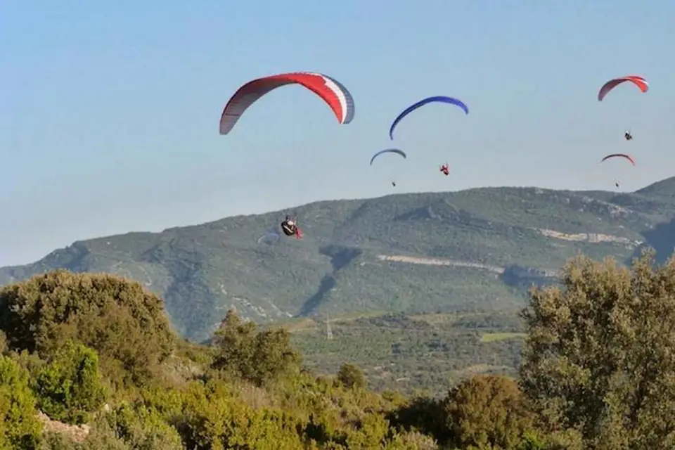 Vuelo en parapente en tándem desde Madrid