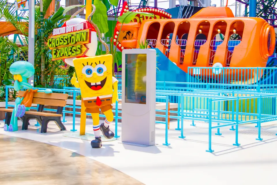 Entrada a Nickelodeon Universe