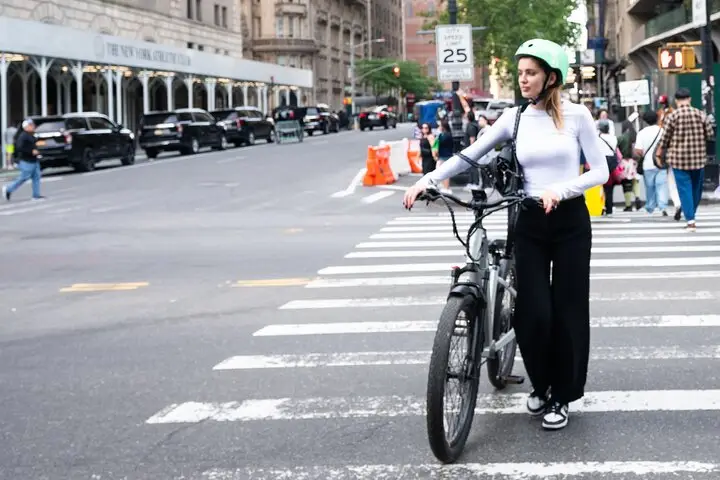 ¡Alquile una bicicleta eléctrica en Central Park!
