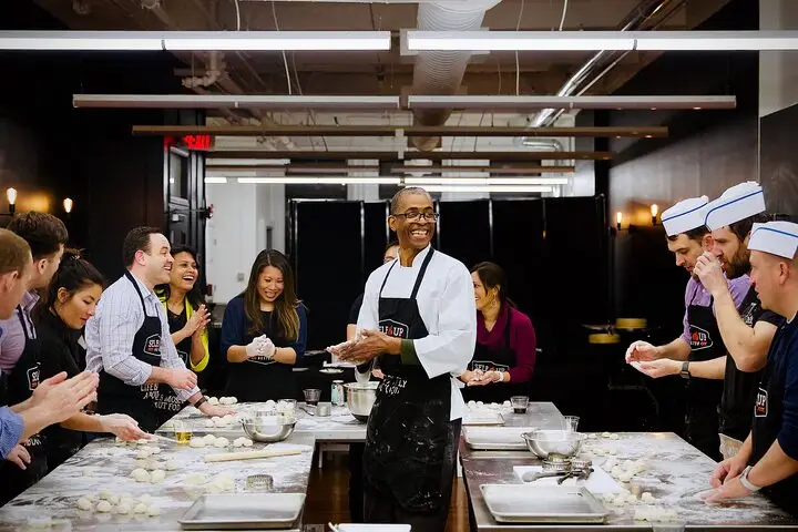 Cena italiana con final de tiramisú en Nueva York