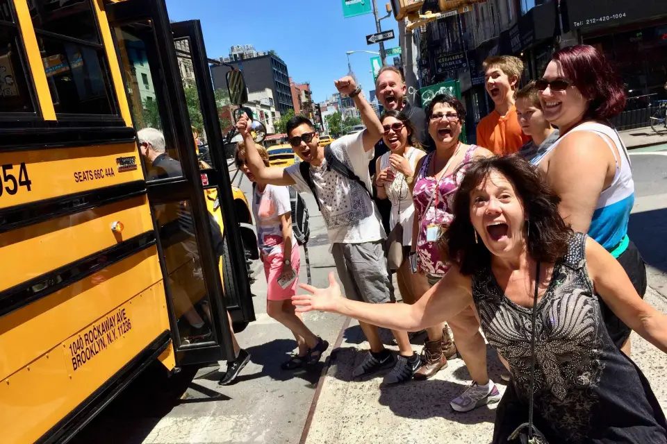 Ciudad de Nueva York: Excursión de medio día en autobús de la pizza