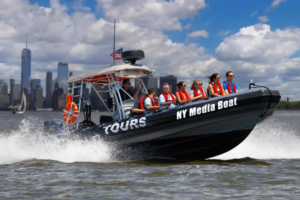 Ciudad de Nueva York: Paseo en lancha rápida por el puerto