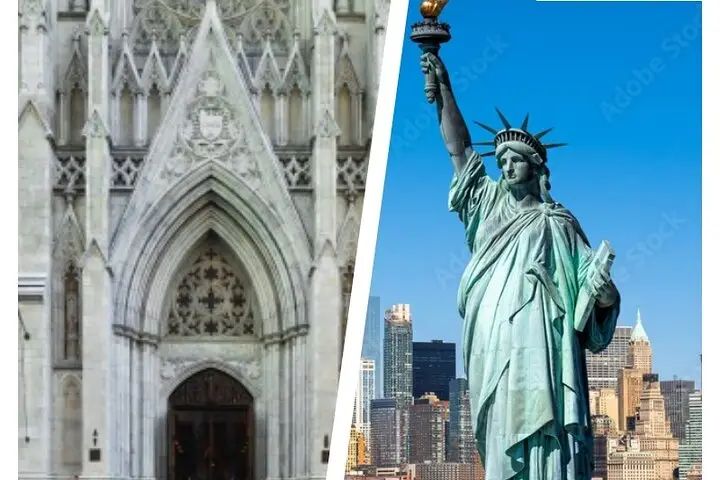Combo NYC: crucero a la Estatua de la Libertad y Catedral de San Patricio