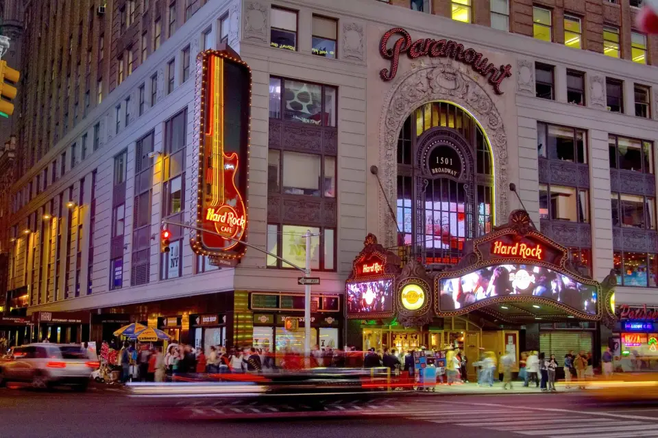 Comida en Hard Rock Cafe New York Times Square