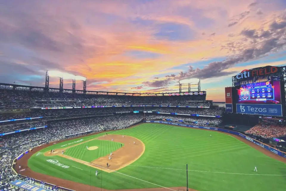Nueva York Entrada para el partido de béisbol de los New York Mets en el Citi Field