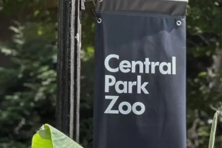 Entrada al zoológico de Nueva York Central Park