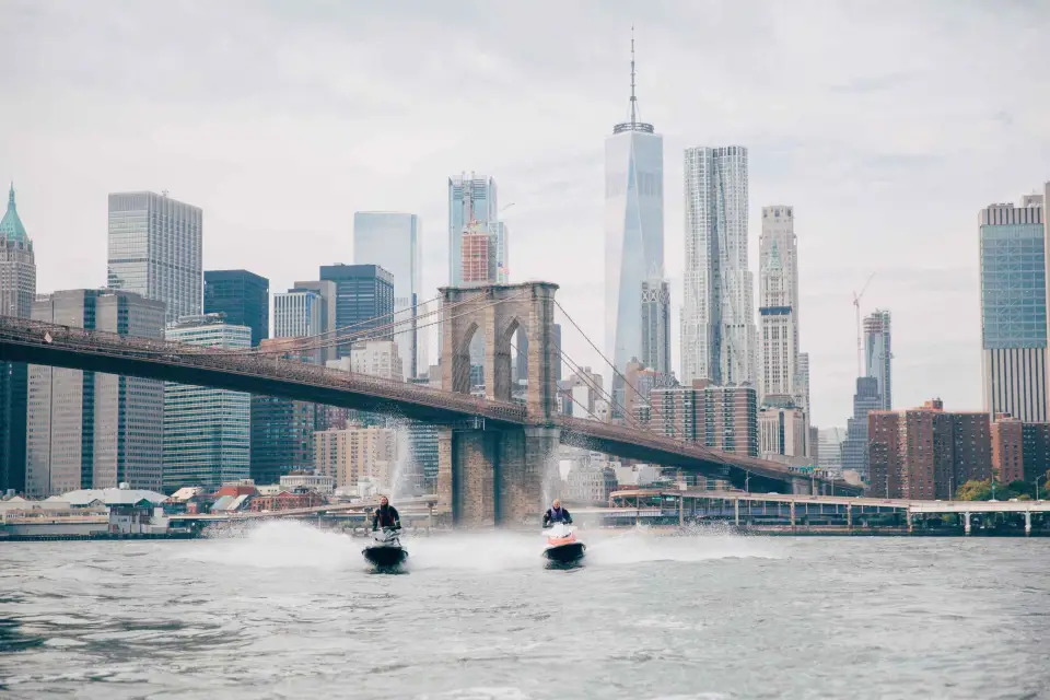 Desde Jersey City Excursión en moto acuática por Manhattan