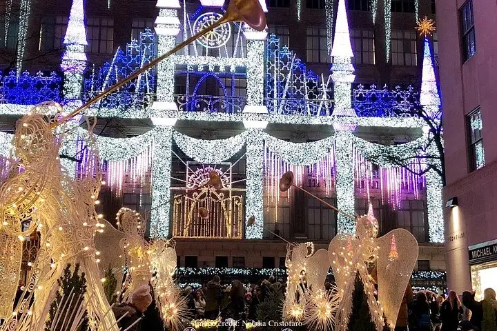 La magia de la Navidad en Nueva York: recorrido privado a pie