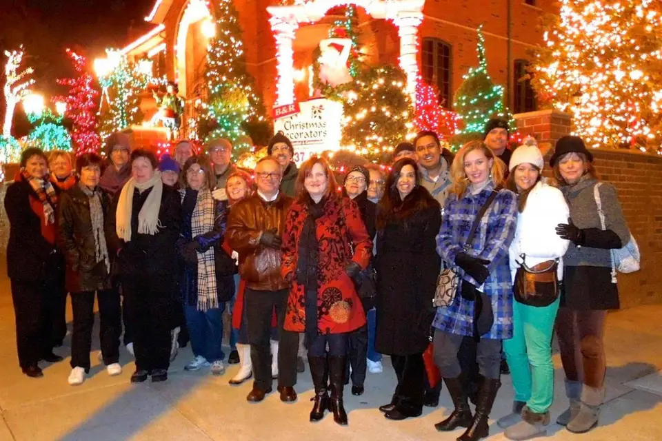 Manhattan: tour de 4 h en autobús de lujo de luces navideñas
