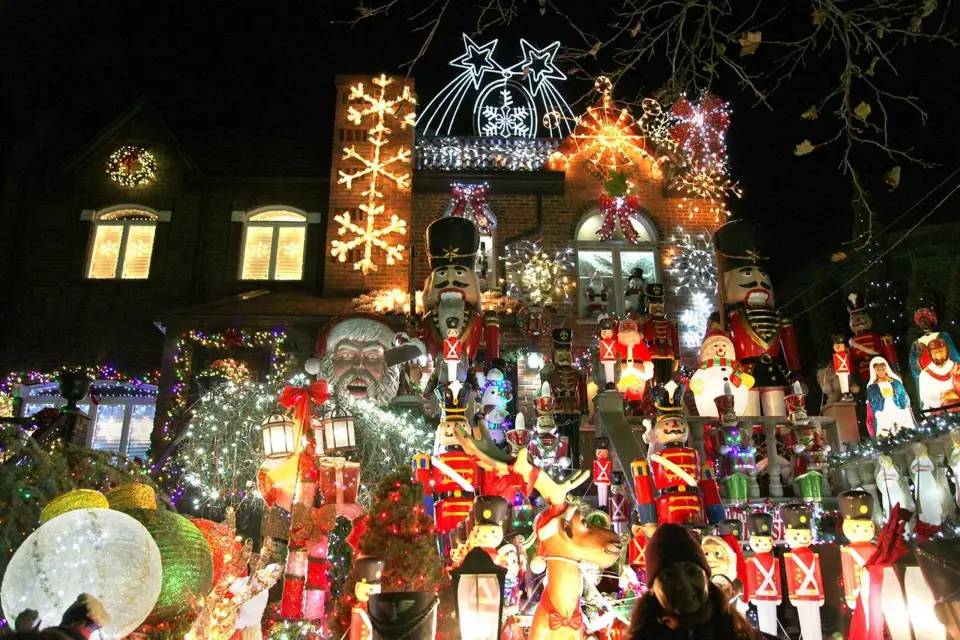 Desde Manhattan: Tour en autobús por las luces de Dyker Heights