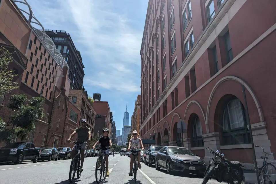 Desde Manhattan Tour privado personalizado en bicicleta por Nueva York